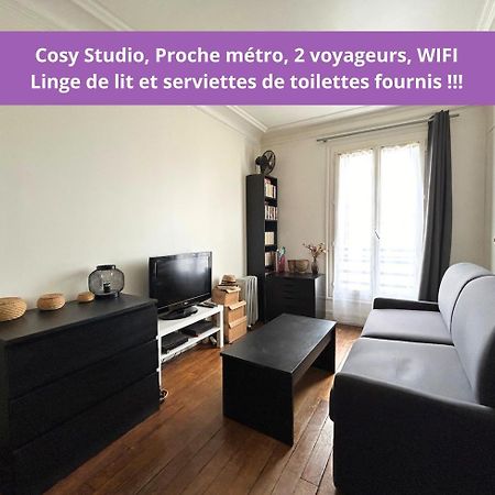 Апартаменти Cosy Studio - Proche Metro - 2 Voyageurs Леваллуа-Перре Екстер'єр фото